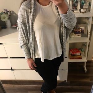 Grey Slouch Sweater